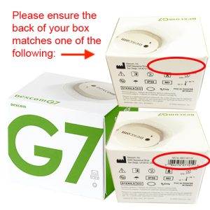 Dexcom G7 SINGLE SENSOR