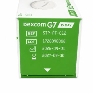 Sensor único Dexcom G7 de 15 días