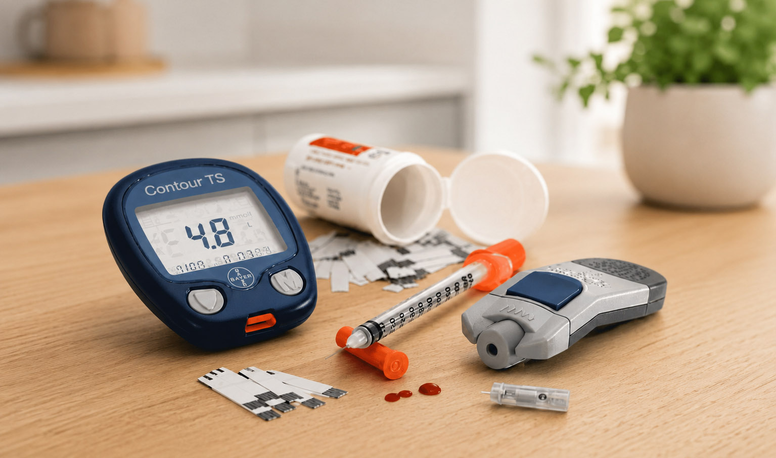 First-time seller checking sealed CGM sensor packaging for resale